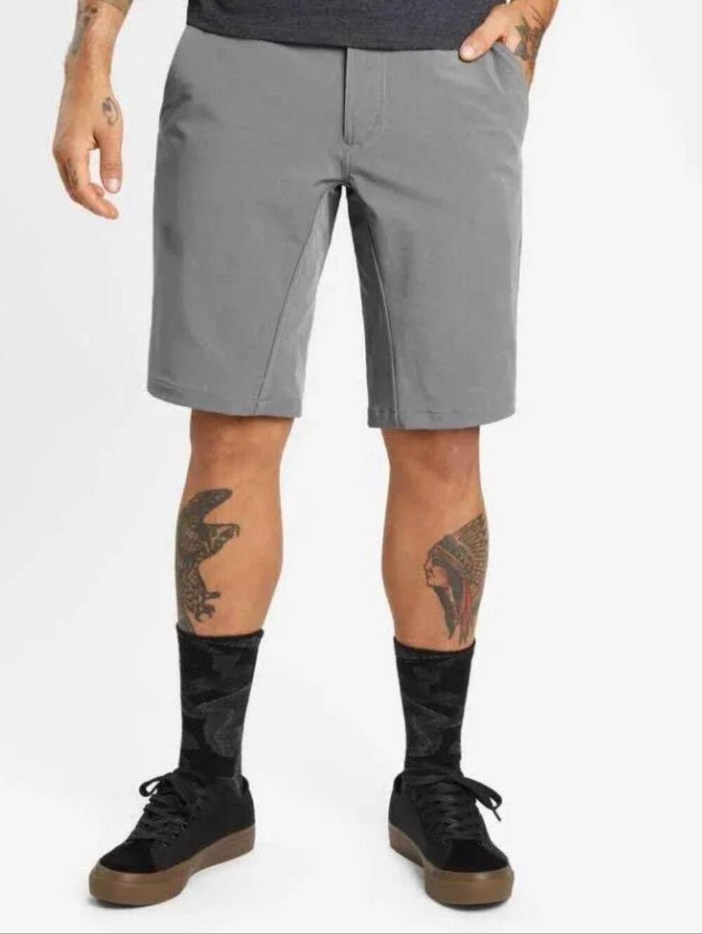 Chrome Industries Technical Cycling Commuter Shorts Gray Size 32